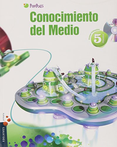 9788426387455: Conocimiento del Medio 5 Primaria (Andalucia) Tres Trimestres (Pixepolis) - 9788426387455