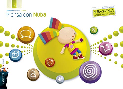 Imagen de archivo de PIENSA CON NUBA (INFANTIL 3 AOS SEGUNDO TRIMESTRE) a la venta por Antrtica