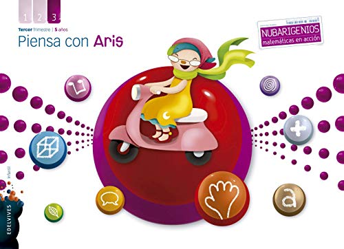 Stock image for Nubarigenios, Piensa con Aris, Educacin Infantil, 5 aos. 3 trimestre for sale by medimops