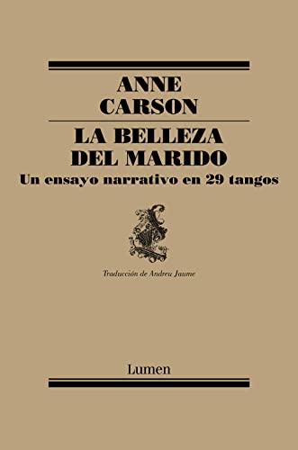 9788426407184: La belleza del marido: un ensayo narrativo en 29 tangos (Poesa)