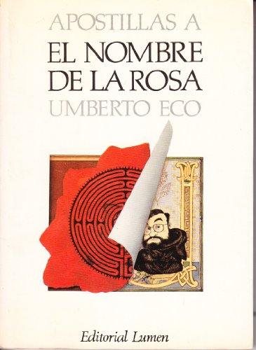 Imagen de archivo de Apostillas A El Nombre De La Rosa a la venta por RecicLibros