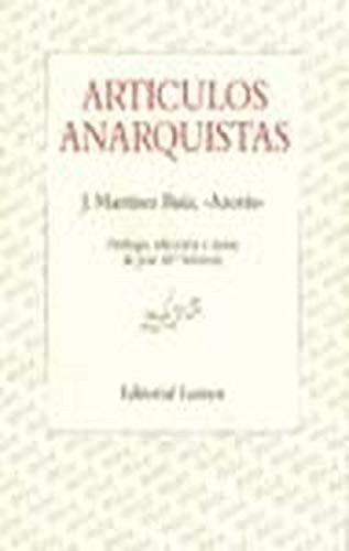 ArtiÌculos anarquistas (Palabra criÌtica) (Spanish Edition) (9788426423658) by MartiÌnez Ruiz, JoseÌ