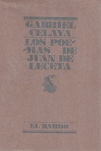 9788426427076: Los poemas de Juan de Leceta (El Bardo ; 107) (Spanish Edition)