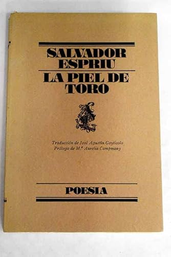 Imagen de archivo de La piel de toro (cast.-catl.) a la venta por AG Library