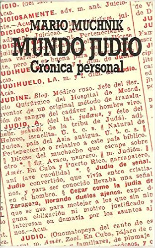 Beispielbild fr Mundo Judio zum Verkauf von Hamelyn