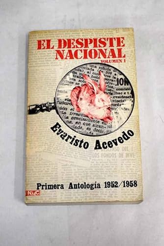 Stock image for El Despiste Nacional . Primera Antologia 1952/1958 for sale by Hamelyn