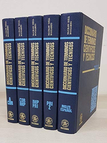 Imagen de archivo de Diccionario de términos científicos y técnicos 5 vol a la venta por Librería Pérez Galdós