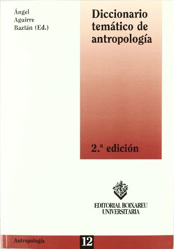 Diccionario temático de antropología