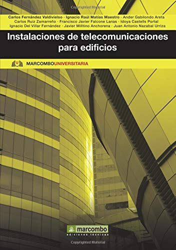 9788426718150: Instalaciones de telecomunicaciones para edificios: 1 (MARCOMBO UNIVERSITARIA)