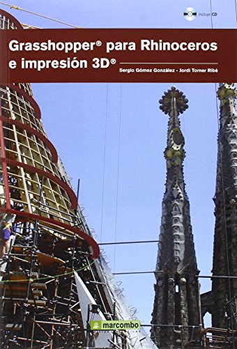 9788426722751: GRASSHOPPER PARA RHINOCEROS E IMPRESIN 3D