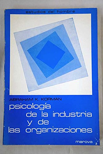 Stock image for Psicologa de la Industria y de las Organizaciones for sale by Hamelyn