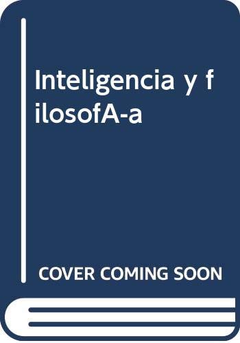 9788426904676: Inteligencia y filosofa