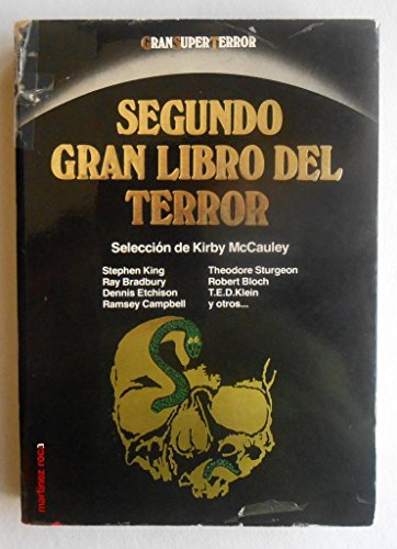 Imagen de archivo de SEGUNDO GRAN LIBRO DEL TERROR a la venta por Mercado de Libros usados de Benimaclet