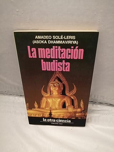 Stock image for La meditacion budista for sale by Ammareal