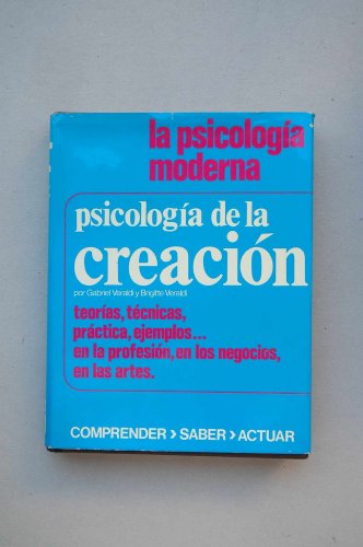 Stock image for PSICOLOGIA DE LA CREACION for sale by medimops