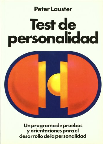 TEST DE PERSONALIDAD. RUSTICA (Spanish Edition) (9788427116337) by LAUSTER, P.