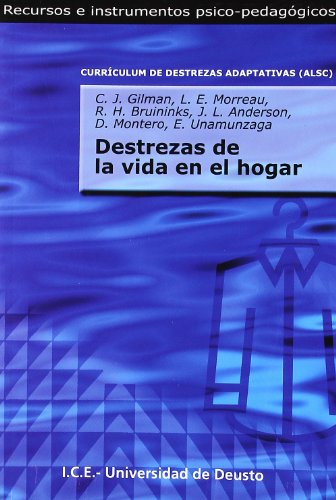 Imagen de archivo de CURRICULUM DE DESTREZAS ADAPTATIVAS (ALSC): DESTREZAS DE LA VIDA EN EL HOGAR a la venta por KALAMO LIBROS, S.L.