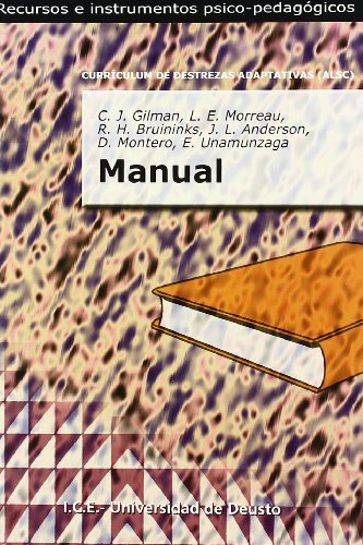 Manual curriculum destrezas adaptativas: ALSC (9788427124639) by Morreau, Lanny E.