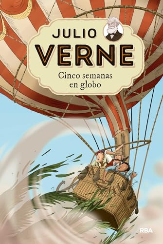 9788427213784: Cinco semanas en globo / Five Weeks in a Balloon (Julio Verne) (Spanish Edition)