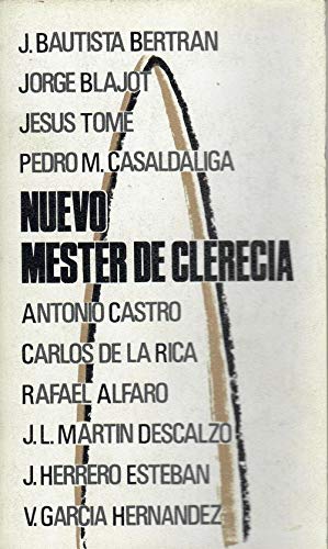 9788427604490: Nuevo Mester de Clereca