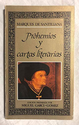 Imagen de archivo de Prohemios Y Cartas Literarias a la venta por RecicLibros