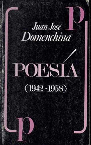 Beispielbild fr Poesa, (1942-1958) zum Verkauf von Librera Gonzalez Sabio