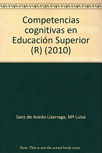 9788427716902: Competencias cognitivas en educacin superior: en Educacin Superior (Spanish Edition)