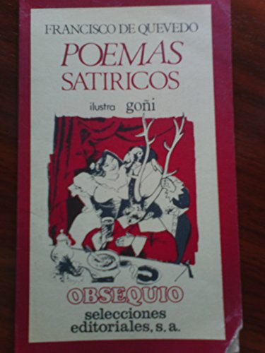 Stock image for POEMAS SATIRICOS for sale by Librera Gonzalez Sabio