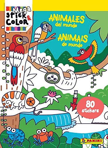 Stock image for MEGA STICK & COLOR ANIMALES DEL MUNDO for sale by Books Unplugged