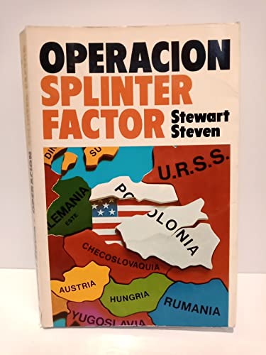 Imagen de archivo de Operacin Splinter Factor a la venta por El Pergam Vell