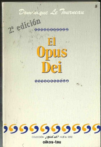 9788428105804: El opus dei