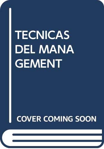 Stock image for Tecnicas Del Management Rca. for sale by Hamelyn