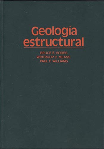 Stock image for GEOLOGIA ESTRUCTURAL (HOBBS) for sale by Iridium_Books