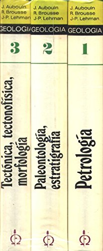 9788428206334: Tratado de geologia. obra completa(3 vols)