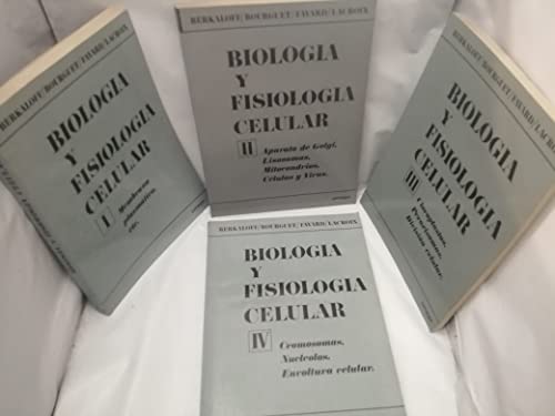 Stock image for Biologia y fisiologia celular (4 vols) for sale by El Pergam Vell