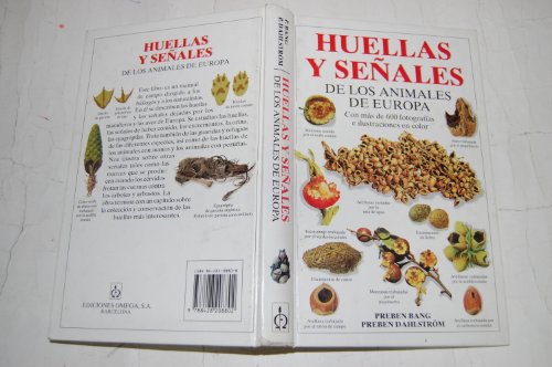 Stock image for Huellas y seales de los animales de Europa for sale by Librera Prez Galds