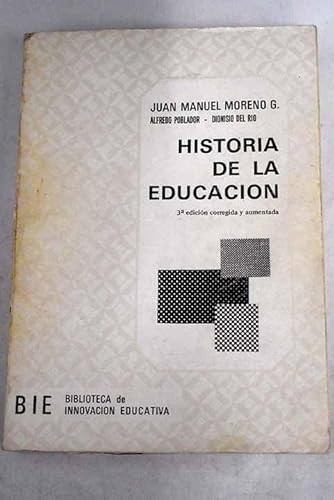 Imagen de archivo de HISTORIAEDUCACION a la venta por medimops