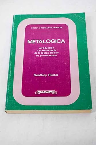 Metalogica (Spanish Edition) (9788428311021) by Unknown Author