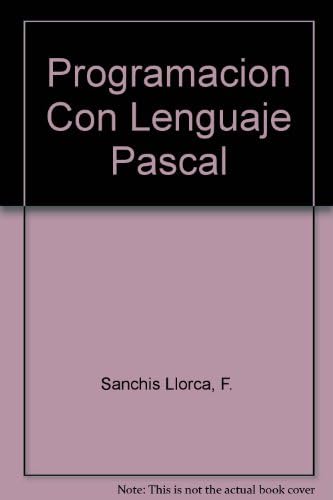 9788428311212: Programacion Con El Lenguaje Pascal/Programming in Pascal