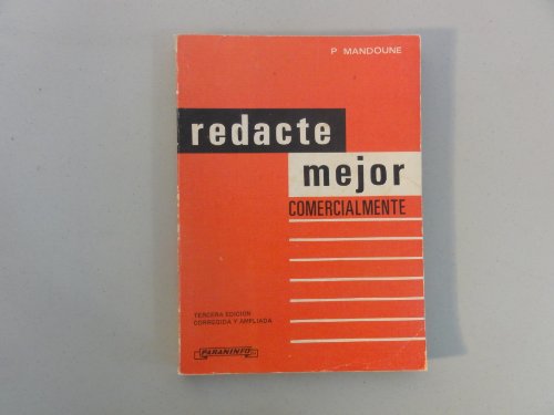 Imagen de archivo de Redacte mejor comercialmente- a la venta por Librera Prez Galds