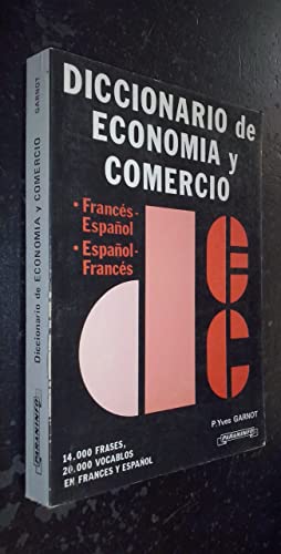 Beispielbild fr Diccionario de Economia y Comercio zum Verkauf von medimops