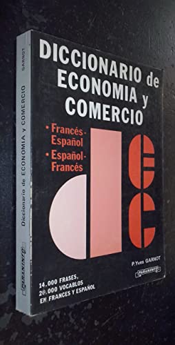 Stock image for Diccionario de Economia y Comercio for sale by medimops