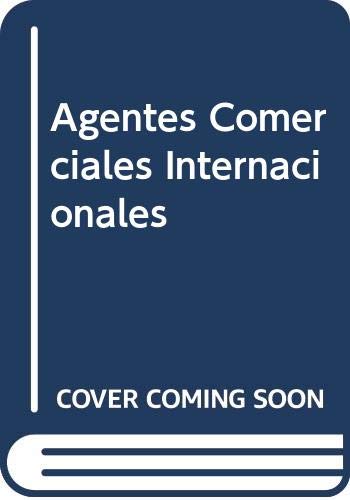 9788428320467: AGENTES COMERCIALES INTERNACIONALES