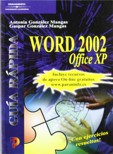 9788428328210: Gua rpida. Word 2002 Office XP