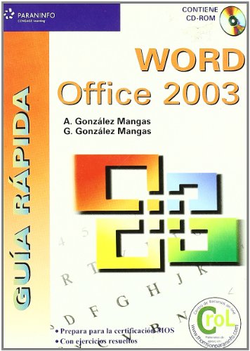 9788428328777: Gua rpida. Word Office 2003