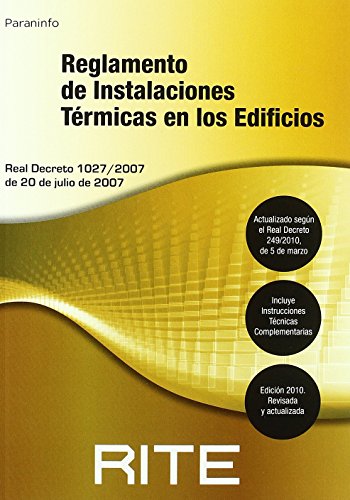 9788428332323: RITE. Reglamento de Instalaciones Trmicas en los Edificios.