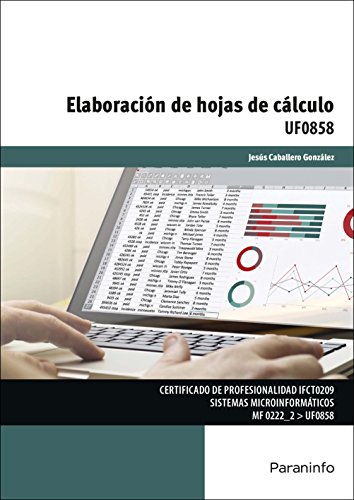 Stock image for ELABORACIN DE HOJAS DE CLCULO. UF0858. for sale by KALAMO LIBROS, S.L.