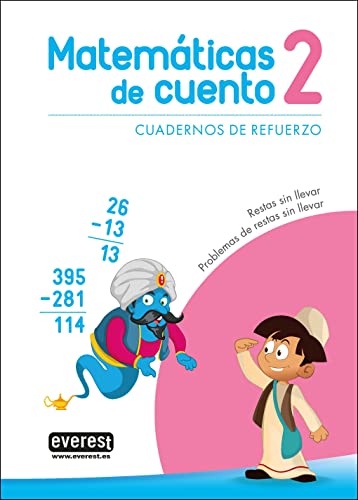 Stock image for MATEMTICAS DE CUENTO 2. CUADERNOS DE REFUERZO for sale by KALAMO LIBROS, S.L.