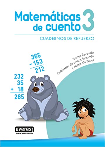 Stock image for MATEMTICAS DE CUENTO 3. CUADERNOS DE REFUERZO for sale by KALAMO LIBROS, S.L.