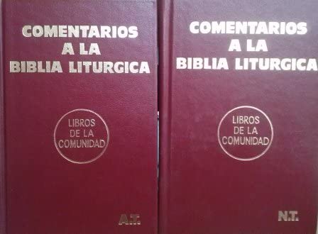Beispielbild fr Comentarios a la Biblia litrgica. (Antiguo y Nuevo Testamento) zum Verkauf von Iridium_Books